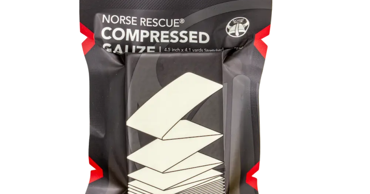 NORSE RESCUE® Compressed Gauze, Z-folded | Ferno Norden