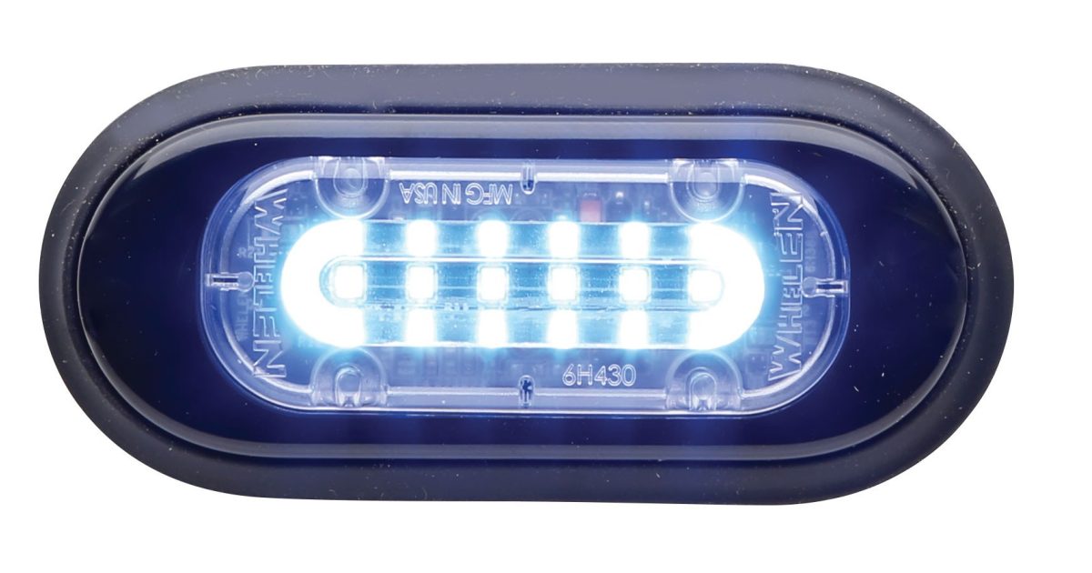 Whelen® ION™ Mini T™, Blue/Clear, 12V, ECE | Ferno Norden